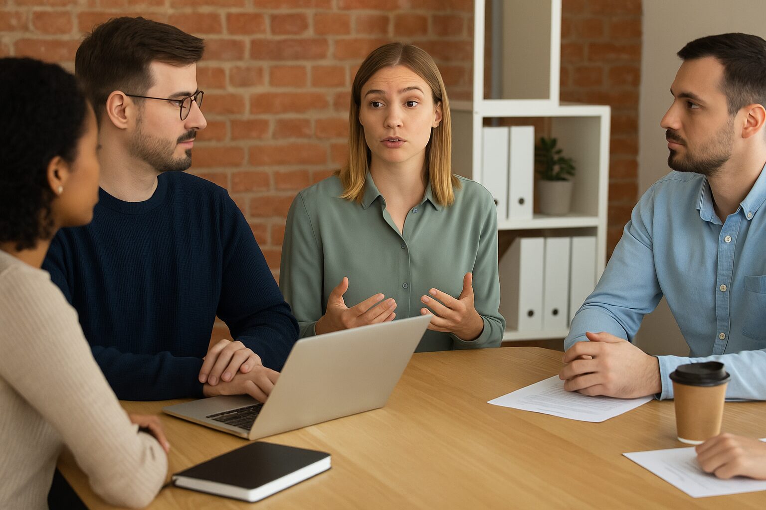 Image of people in the workplace